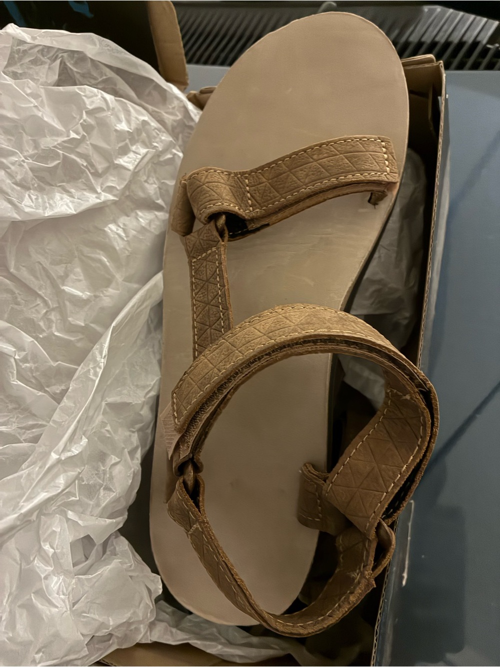 Teva Women's Tan Strappy Outdoor Sandals